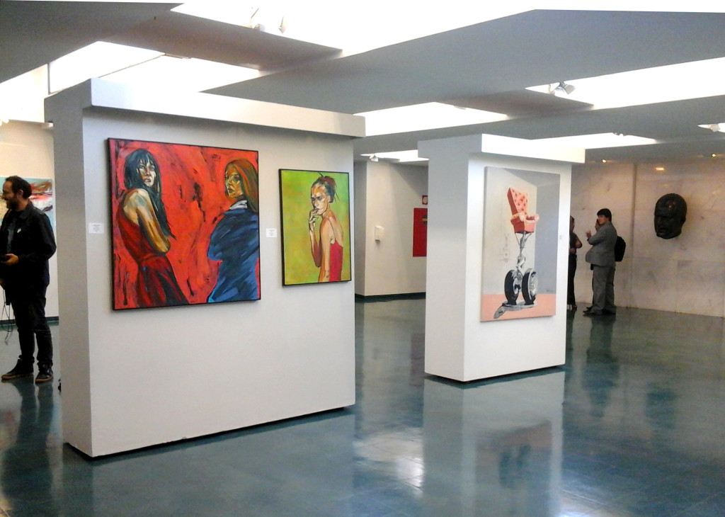 The paintings of Harold López Muñoz at Cámara de Diputados, Brasilia