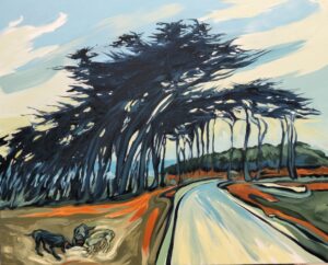 El tonto, el vago y el cobarde. Óleo/Lienzo. 80x100cm